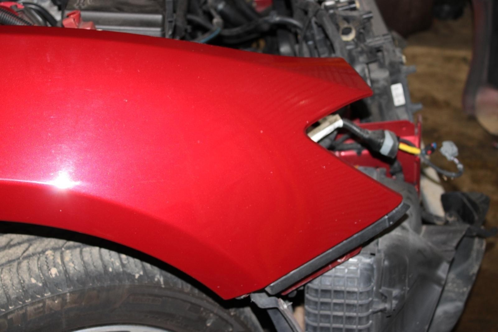 14-20 Ghibli Rosso Energia Pearlescent Red Front RH Right Fender Unit Factory OE