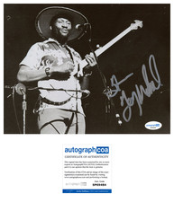 Taj Mahal 'Leaving Trunk' Signed 8x10 Photo Blues Singer ACOA