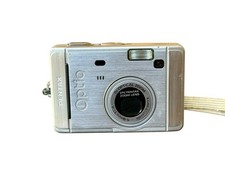 PENTAX Optio S40 Silver 4.0MP Digital Camera For Parts / Turns On