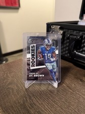 2021 Panini Donruss Optic - Rookie Gridiron Kings Amon-Ra St. Brown #RGK-17 (RC)