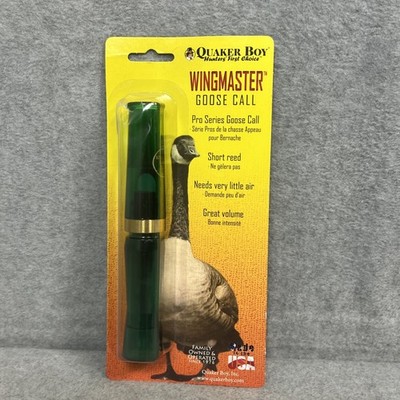 Quaker Boy Wingmaster Goose Call - Green - Hunters First Choice - NIP