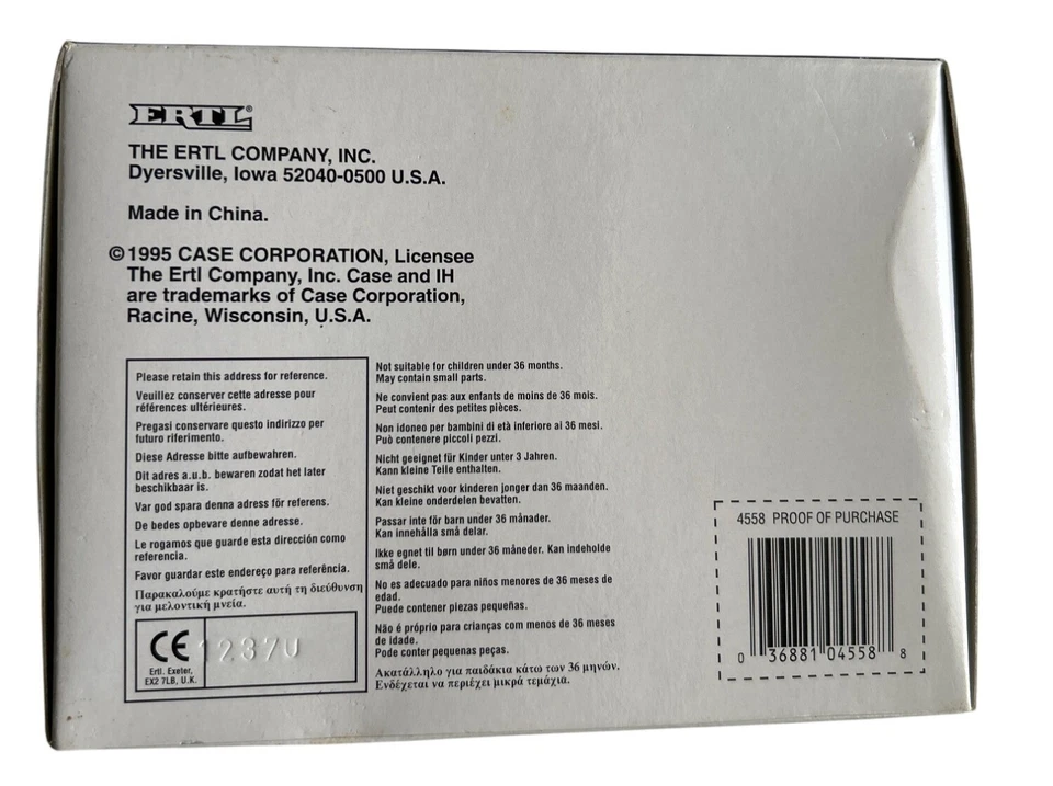 Ertl Case IH 2155 Cotton Express 1/64 Scale Model Die-Cast Metal - Image 4 of 4