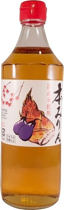 Sake dulce para cocinar Aioi Hon Mirin - 600 ml, auténtico condimento japonés