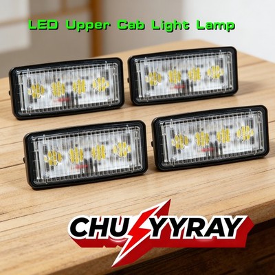 4X LED Headlight For  Deere Tractor Lights Replace R161288 RE306510 RE37450
