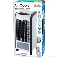 3.5L AIR COOLER WITH REMOTE CONTROL COLD HUMIDIFYING FAN TIMER WATER TANK BNIB