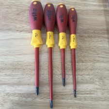 Wiha Insulated Cushion Grip Screwdriver Set 4...