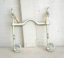 Low Port Curb Bit Western Horse Tack England 5" Mouthpiece 3-3/4" Shank