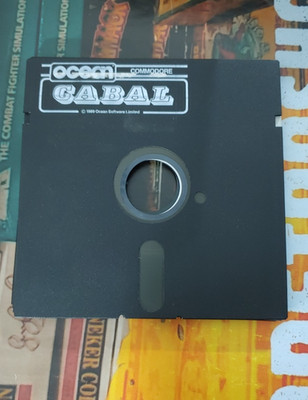 Cabal (Ocean 1989) Commodore 64 (Diskette) works classic 8-bit