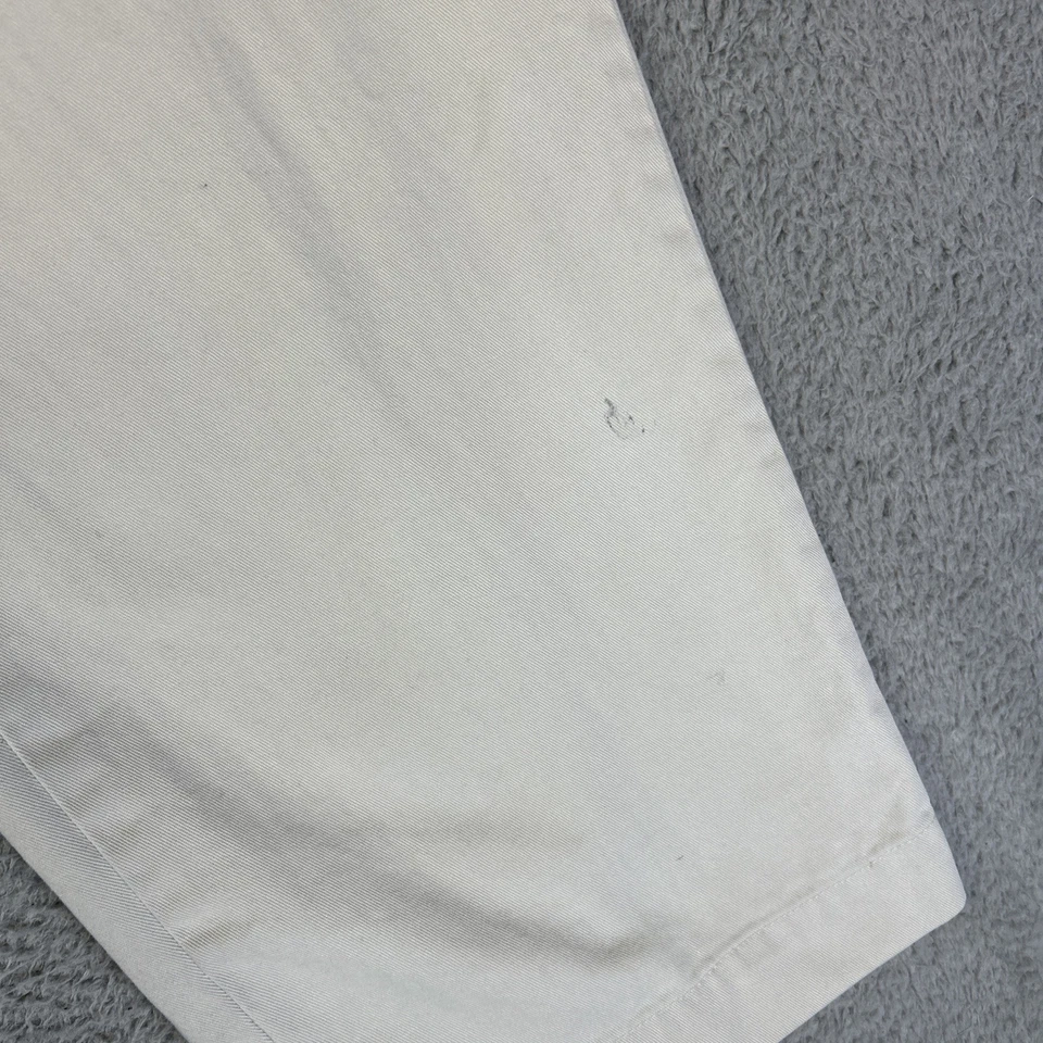 Vintage Polo Ralph Lauren Pants Mens 38x30 Beige Cream Philip Chino Straight 90s - Image 4 of 4