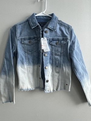 NWT TOMMY HILFIGER WOMEN'S DENIM JACKET XS SIZE Msrp $109.50