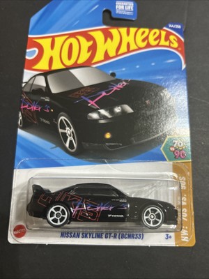 2025 Hot Wheels G Case - Nissan Skyline GT-R BCNR33 R33 black HKS