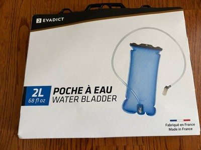 EVADICT Water Storage Bladder 2L 68 Fl Oz NIB Decathlon