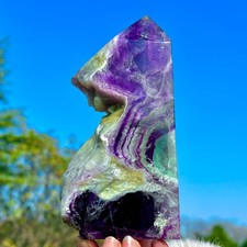 1.15LB Rare Natural Fluorite Quartz Crystal Freeform Mineral Specimen Healing