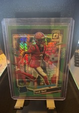 2023 Panini Donruss Optic - Rated Rookie Tank Dell #245 Green Hyper Prizm (RC)