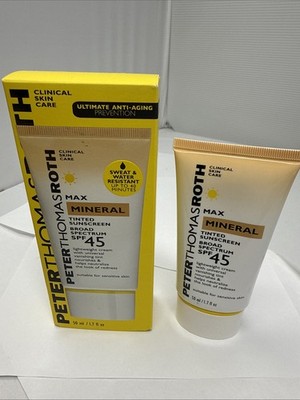 Peter Thomas Roth Max Mineral Tinted Sunscreen Broad Spectrum SPF 45 50ml/1.7 oz