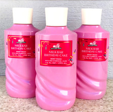 3 Milk Bar BIRTHDAY CAKE Body Wash Shower Gel 10oz SET/LOT of 3