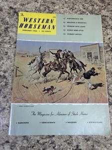 Vintage The Western Horseman January 1966 Magazine