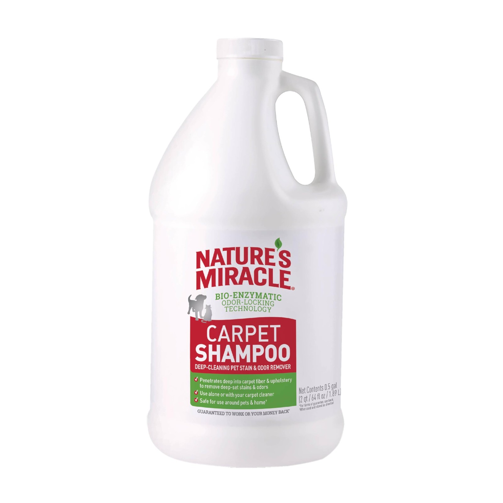 Nature&rsquo;s Miracle Carpet Shampoo, Deep-Cleaning 64 Fl Oz (P
