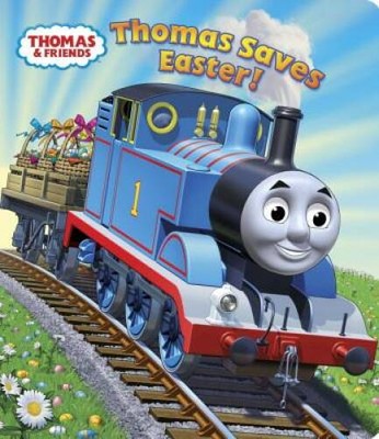 Thomas Saves Easter! (Thomas & Friends) (Glitter Board Book) - VERY GOOD