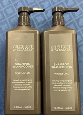 Sheraton Hotels Gilchrist & Soames Warm Oak Shampoo Set of 2 - 12.2oz New