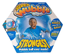 Super Wubble Bubble Ball Boing Blue No Pump Included