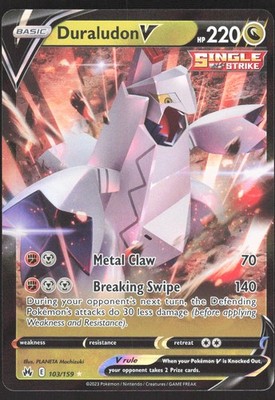 Duraludon V 103/159 Holofoil SWSH: Crown Zenith Lightly Played