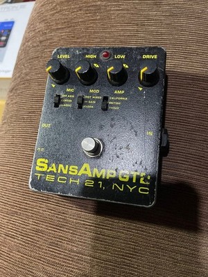 Tech 21 Sansamp Gt2 Effector Preamp No.m631