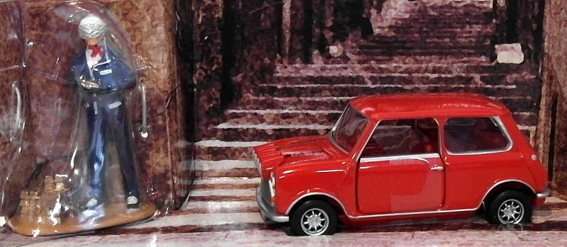 Minifigura Corgi Diecast 04441 y Driver con Barras de Oro The Italian Job - Roja Foto 2 de 2