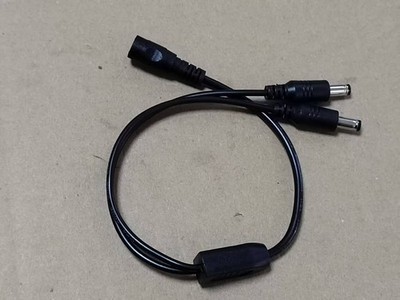 Two DC Connector Power Supply Cord for Nanlite PavoTube 30C 4KIT LED Tube Cable