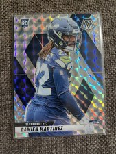 2025 Panini Mosaic DAMIEN MARTINEZ mosaic Prizm Rc #360 Seattle Seahawks Card B2