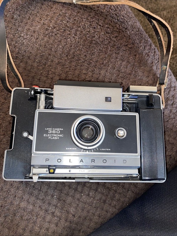Polaroid 360 Land Gray Vintage Instant Camera Polaroid Land Camera Classic Gray