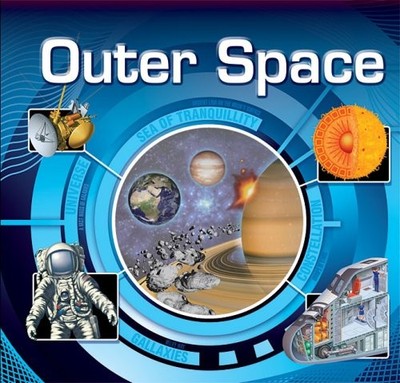 Outer Space (Lenticular Books) by Assorted Paperback / softback Book The Fast