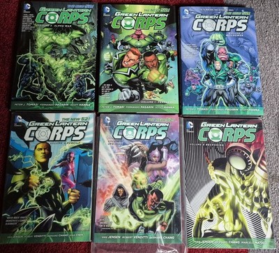 Green Lantern Corps 1, 2, 3, 4, 5, 6