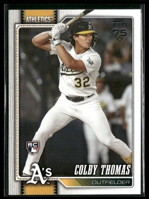Colby Thomas Rookie 2026 Topps Series 1 Athletics #213 | eBay