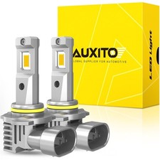 2x AUXITO H10 LED Headlight Fog Bulbs High/Low Beam 6500K Super Bright Plug&Play