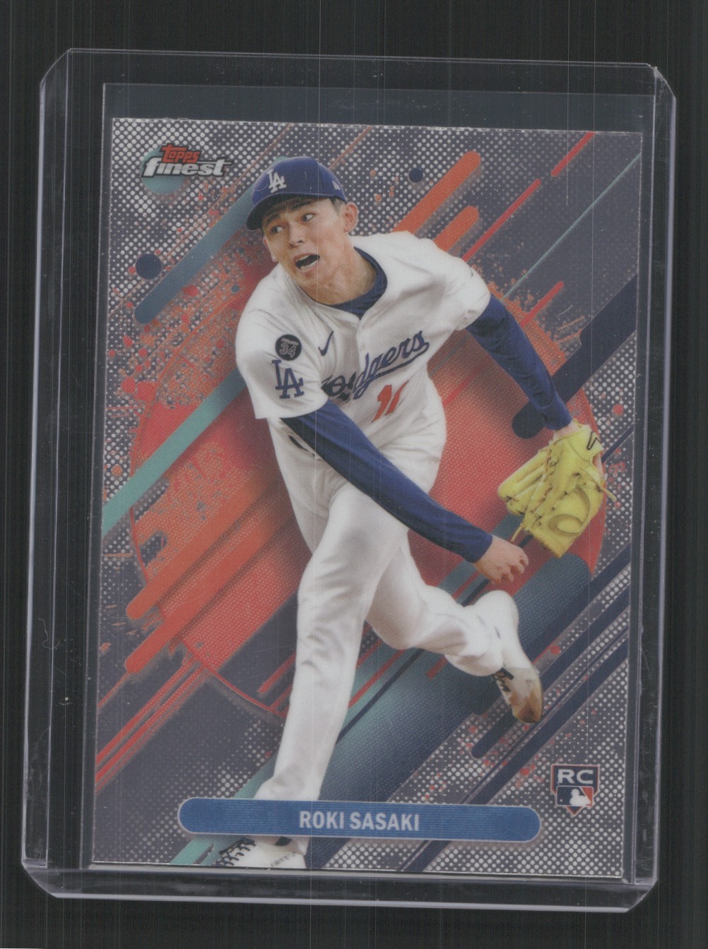 2025 TOPPS FINEST #288 ROKI SASAKI RARE ROOKIE CARD