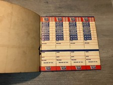 Standard Oil Milage Reminder Stickers VTG