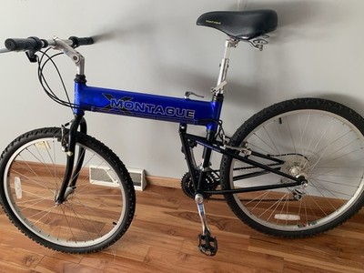 MONTAGUE Paratrooper 26インチ Montague Paratrooper folding mountain bike in green color. 26 in