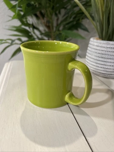 Lemongrass/Lime Green Handle Fiestaware HLC Coffee/Tea Mug Wide Handle