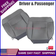 Driver & Passenger Bottom Seat Cover Gray # CE SE or UE For 2004-2008 Ford F150