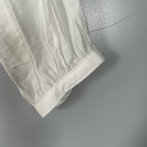 KASTANE Camisa Manga Larga Blanco Rayón Mujer - Imagen 4 de 9