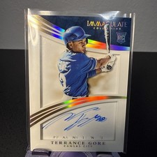 2015 Panini Immaculate Collection - Signatures Terrance Gore #19 Holo Gold /25 