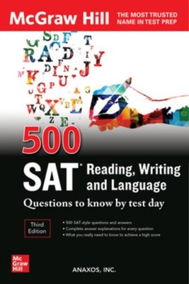 500 SAT Reading, Writing and Language Questions to Know by Test Day, Third