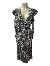 Farm Rio Women Size S LEOPARD Dresses