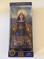 Barbie da collezione MATTEL - Barbie nel mondo-Principessa Inca  # 28373 Rara
