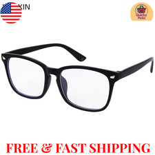 Blue-Light Blocking Fashionable Anti Eyestrain UV Glasses for Women Men