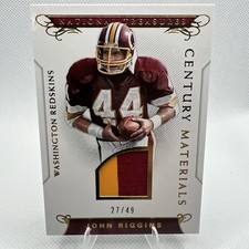 2016 Panini National Treasures JOHN RIGGINS #55 Century Materials /49 