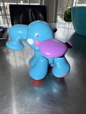 Fisher Price Amazing Animals Blue Elephant Toy Education Rattle Infant Child