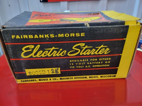 Fairbanks Morse NOS Electric Starter Mag Recoil 110V Small Engine