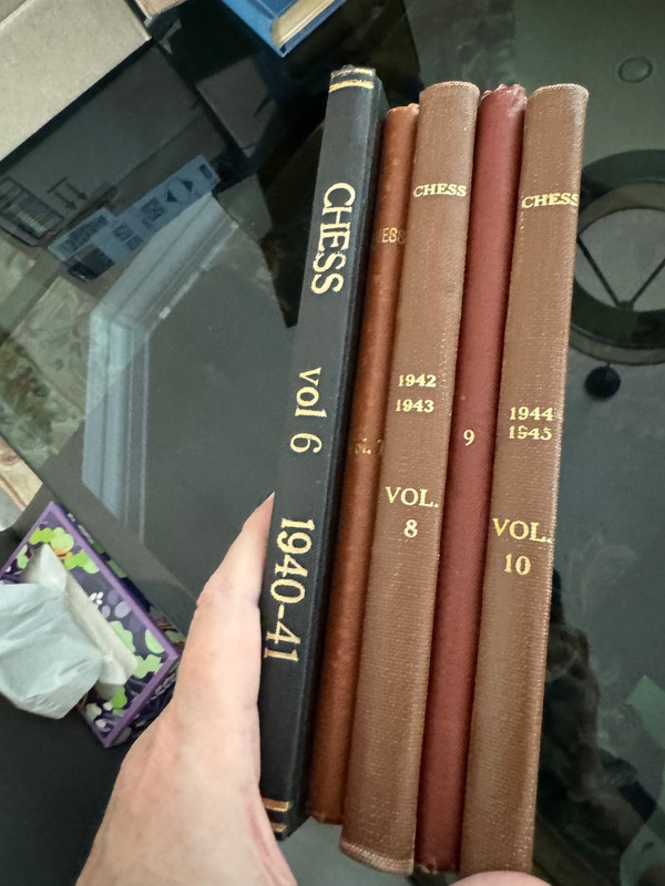 Chess Magazine - Volumes VI-X  October 1940-September 1945
